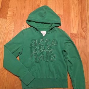 Aeropostale Green Hoodie